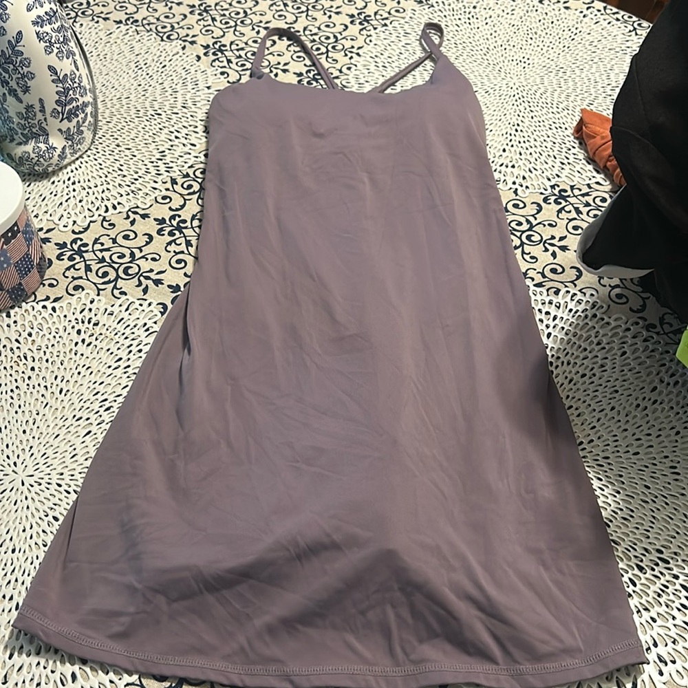 Halara tennis dress size small plum